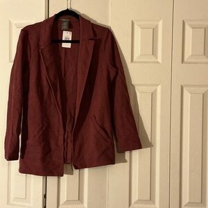Matty M Deep Red Blazer